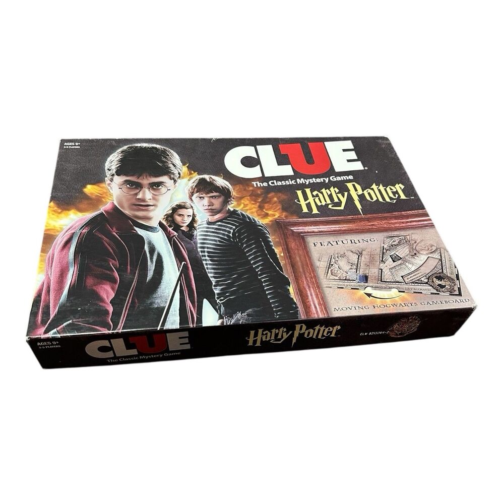 Clue Harry Potter Board Game; Brand New Open Box READ